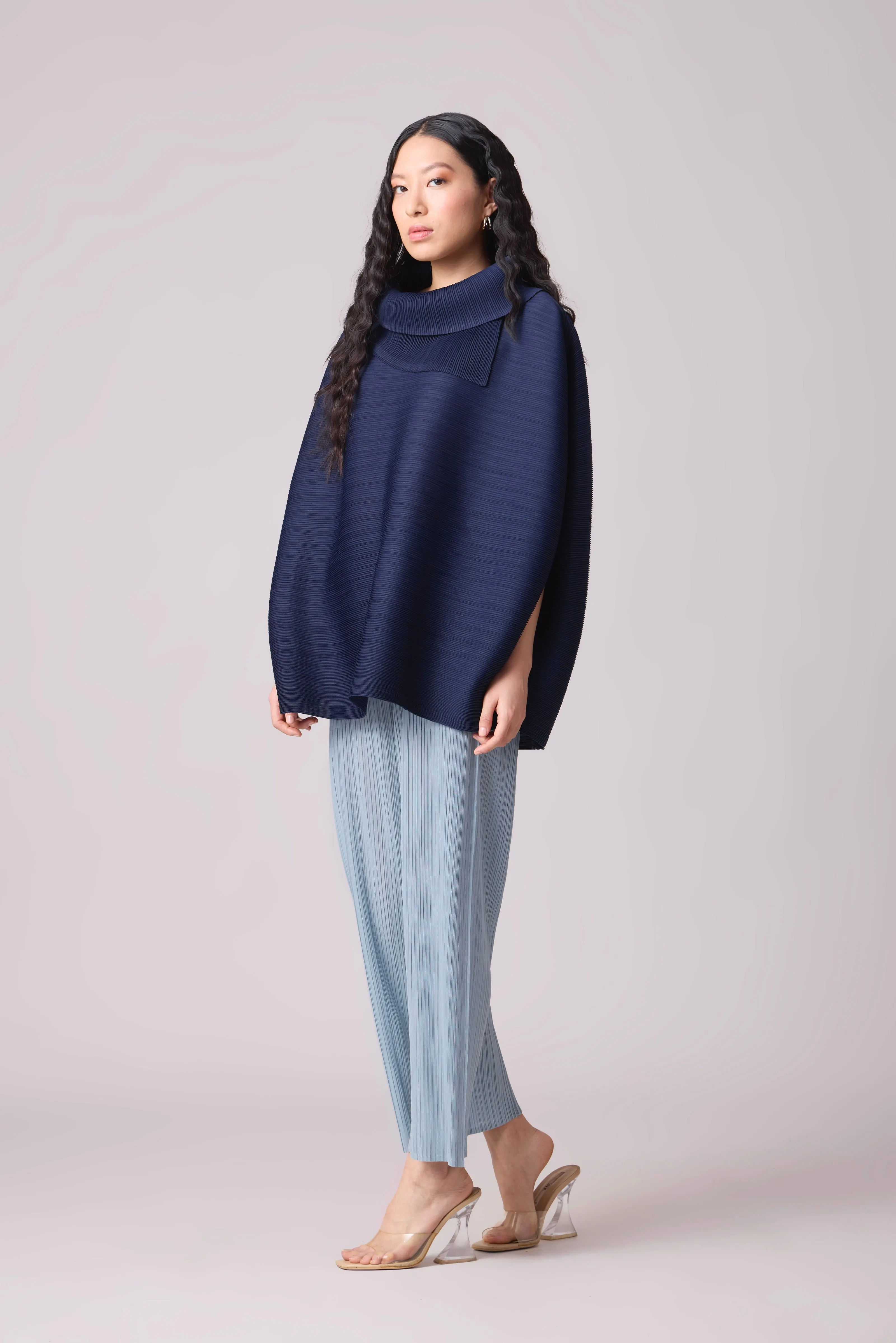 Sloane Batwing Top - Navy