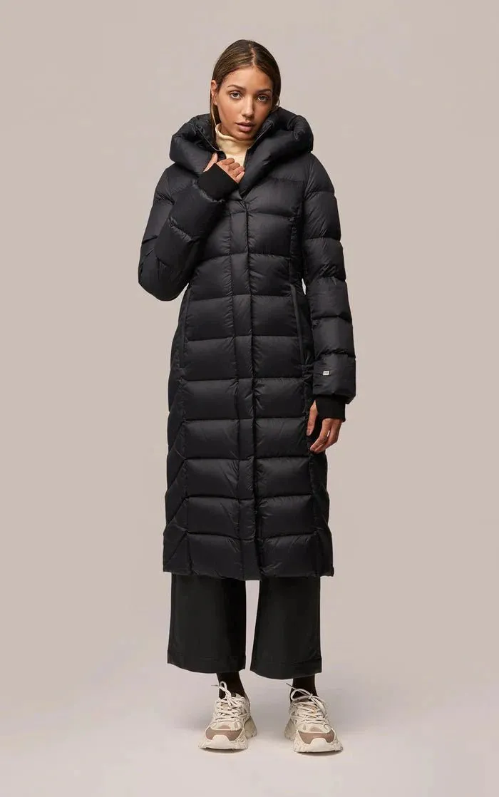 SOIA&KYO TALYSE-E - Maxi-Length Brushed Down Coat