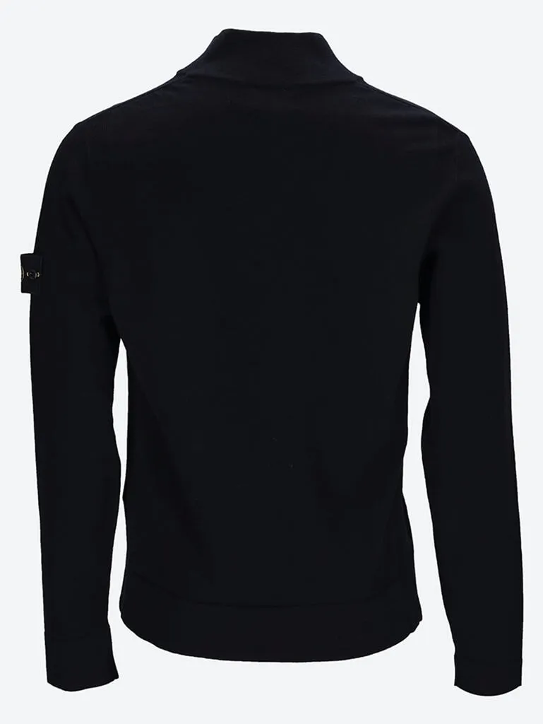 Stretch rws wool turtleneck