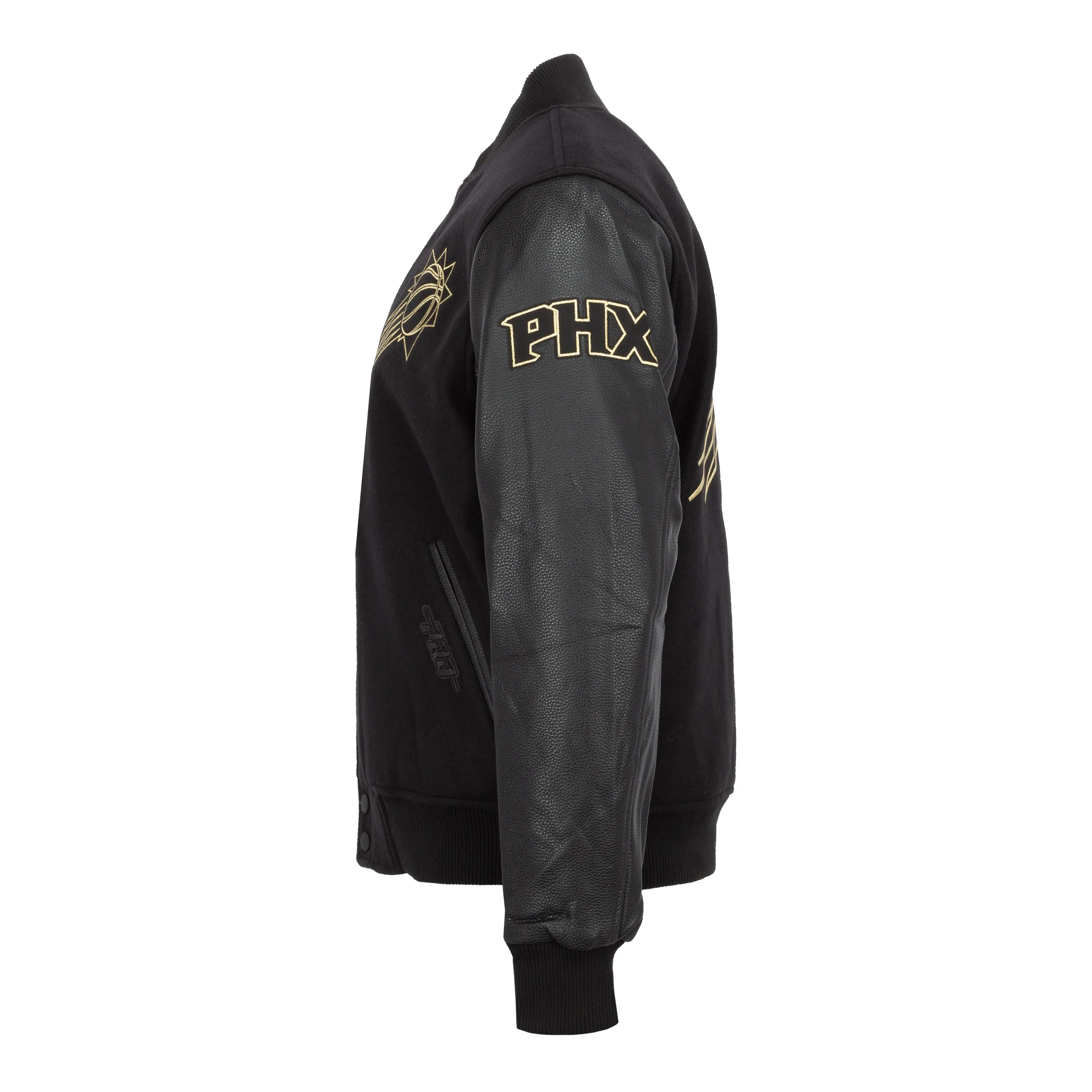 Suns Black Gold Varsity Jacket - Mens