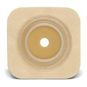 Sur-Fit Natura Durahesive Cut-to-Fit Skin Barrier 4" x 4" without Tape, 1-1/4" Flange