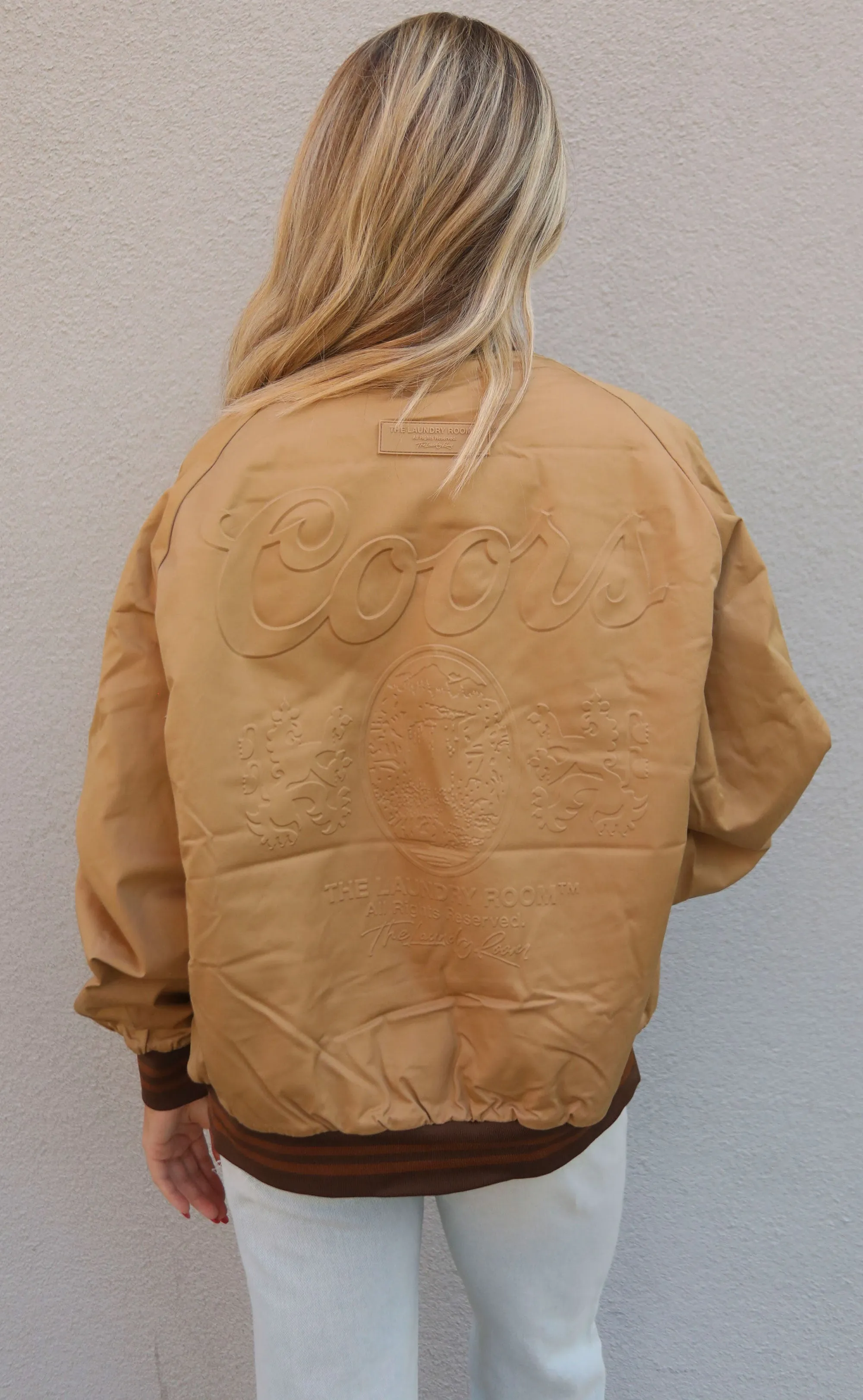 the laundry room: coors light ghost stadium jacket