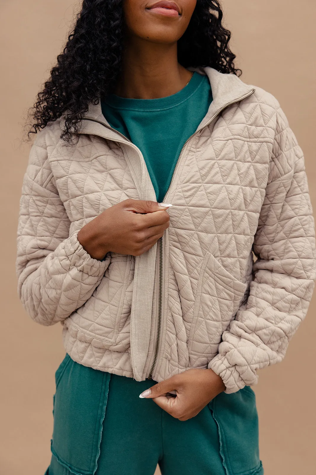 The Walk Home Quilted Jacket