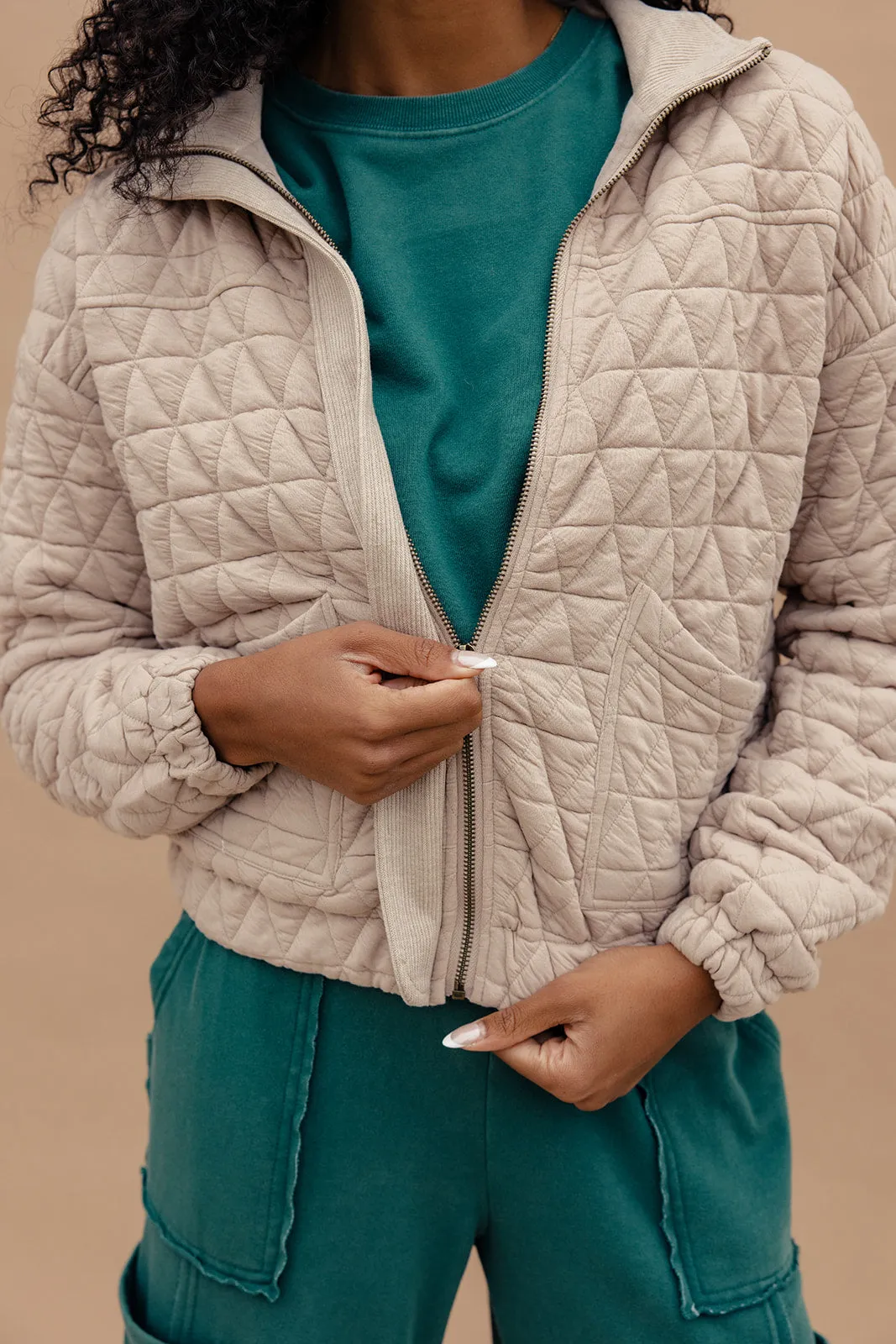 The Walk Home Quilted Jacket