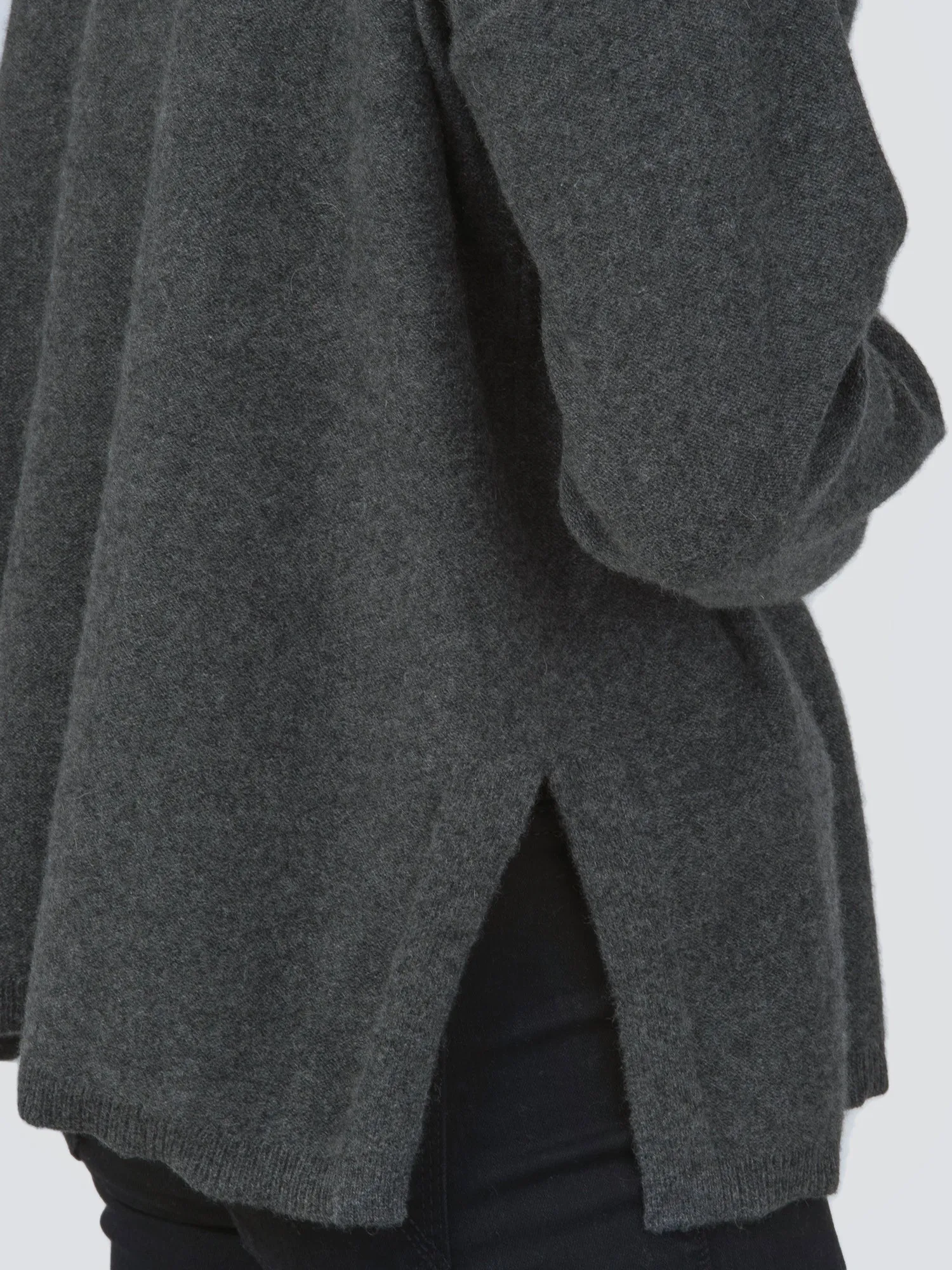 Turtleneck Loosefit Tunic_Graphite