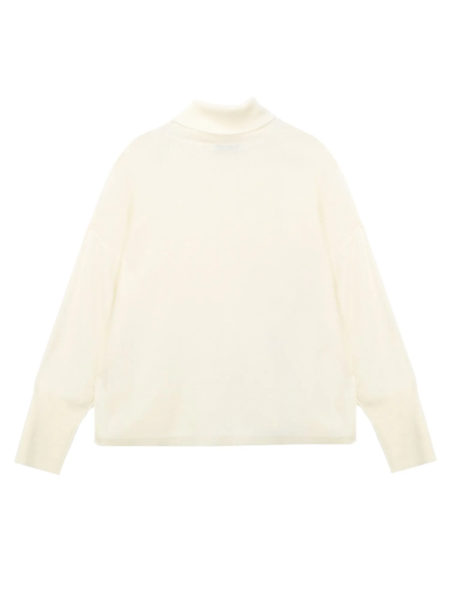 Turtleneck Loosefit Tunic_Ivory