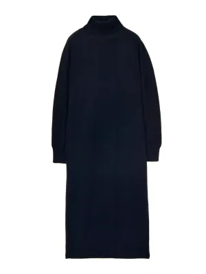 Turtleneck Maxi Dress_Dark Navy