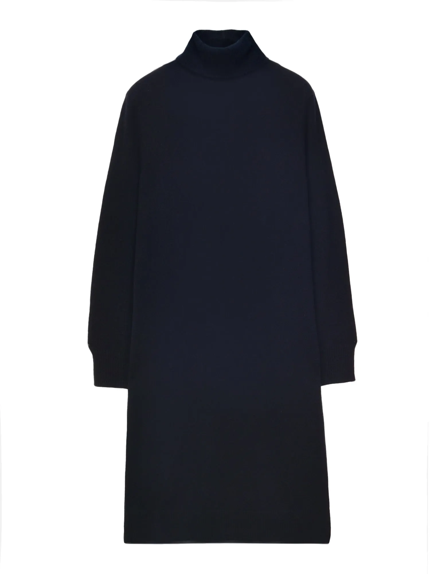 Turtleneck Slimfit Dress_Dark Navy