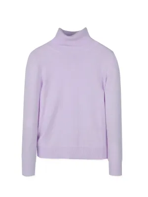 Turtleneck Slimfit Sweater_Lavender