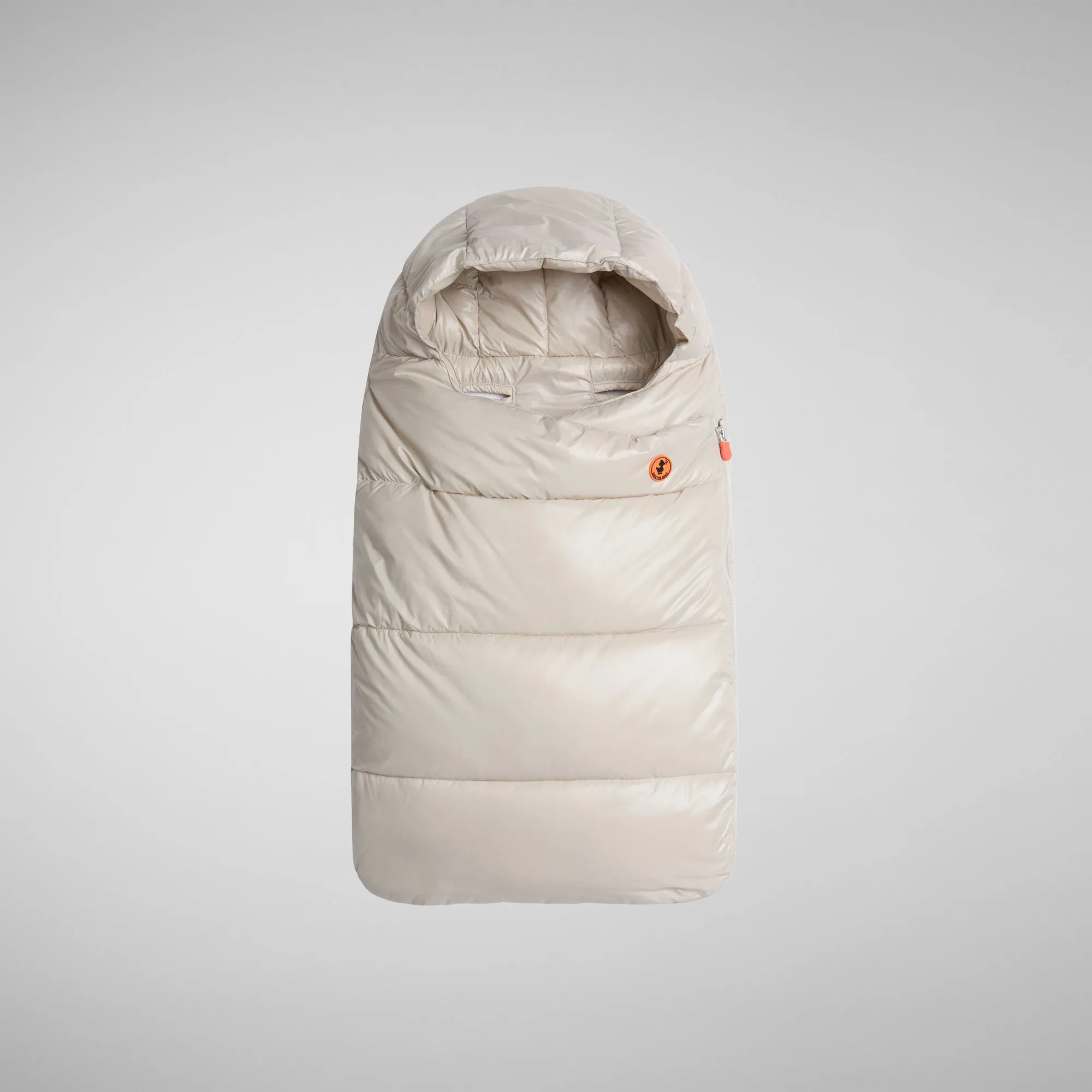 Unisex kids' baby sleeping bag Kay in rainy beige