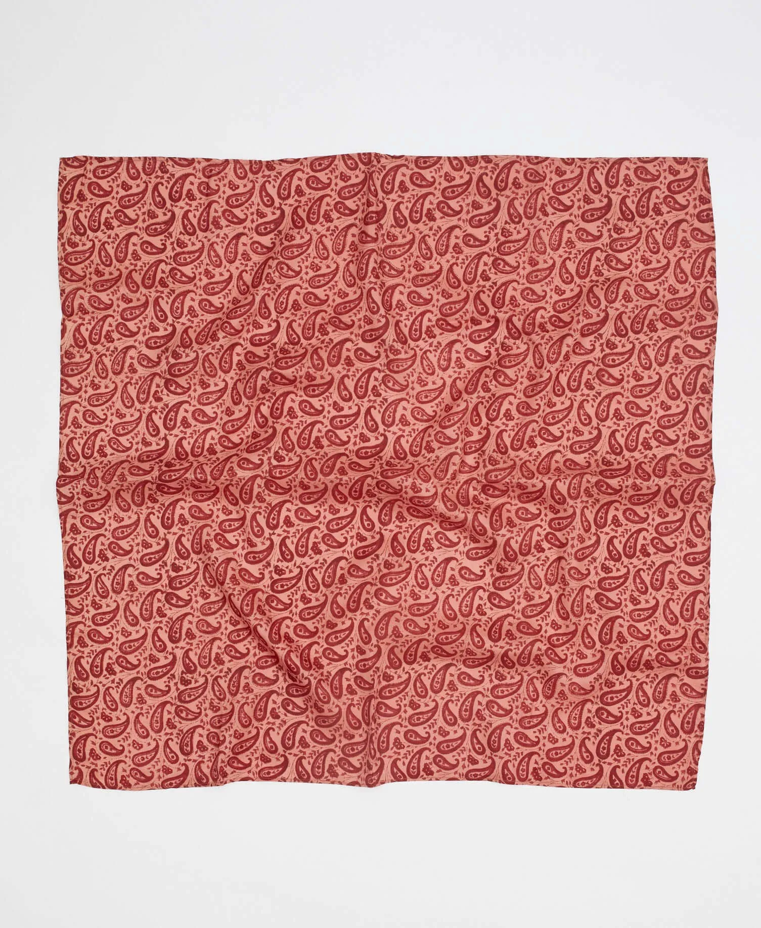 Vintage Silk Square Scarf - No. 230524