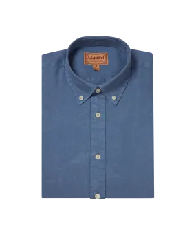 Walsingham Linen Shirt - French Navy