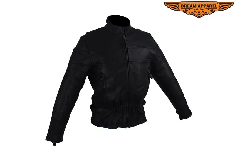 Womens Racer Jacket With Airvents