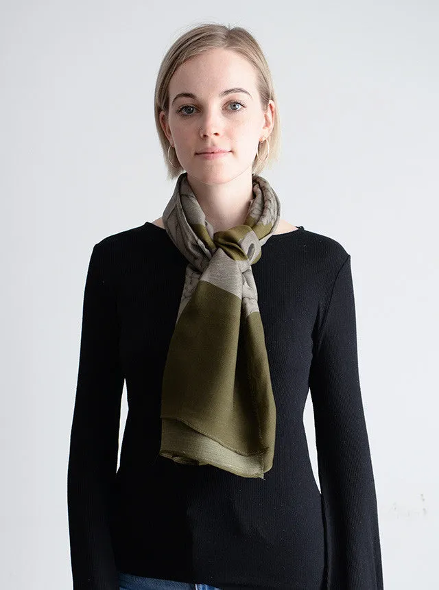 Wrap Yourself in Buddha Luxe Silk Wool Herb