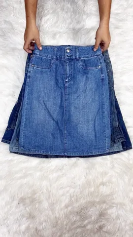 Y2K Fashion Nostalgia Denim Structured Medi Skirts Ft. Guess Jeans - 11 Pieces ( BC-10-37 )